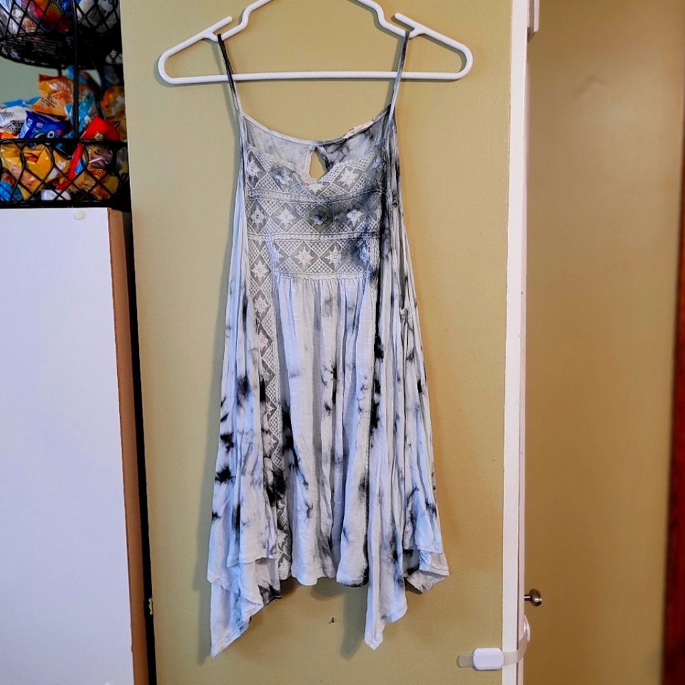 Flowy Bohemian Tie Dye Top
